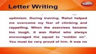 How to write Condolence Letters | Letter Writing in English | Writing Letters For Kids