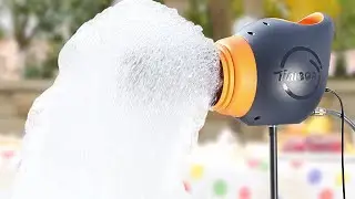 Tinleon Foam Machine for Kids - Easy to Use Foam Making Toy with Large Foam Production