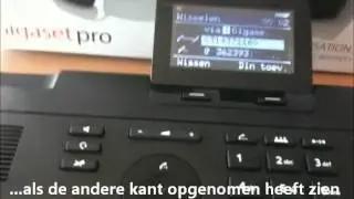Videohandleiding doorverbinden Gigaset Pro DE410