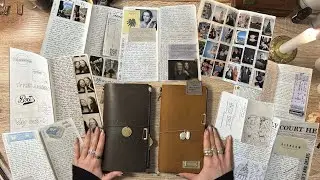 an entire year of consistent journaling | 2025 full flip through 