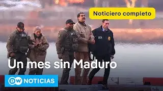 🔴DW Noticias 3 de febrero: Qué se sabe de Nicolás Maduro a un mes de su captura en Venezuela