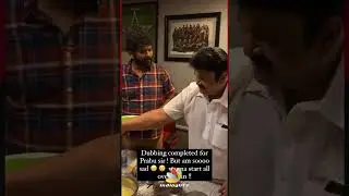 எனக்கு ரொம்ப வருத்தம் பா 😓 - Dubbing completed for Prabhu sir | Vignesh Shivan