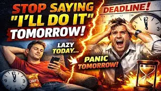 Tomorrow Never Came❌ – A Story That Will Change How You Use Time