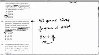 SHSAT 6 - Math Worked Examples (#63-#65)