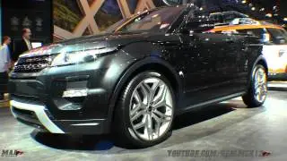 Концепт кабриолета Range Rover Evoque 2012 года