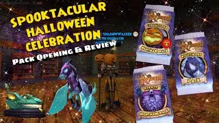 Wizard101  Halloween 2024 Pack Opening & Review!