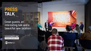 Porsche Tennis Grand Prix 2023 | Pre tournament press talk