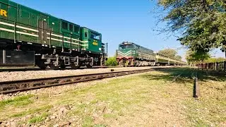 High-Speed Trains at Chakpirana Railway Station: Epic Moments Caught on Camera|Trainology|
