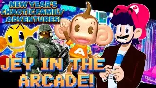 JEY Is In The ARCADE!!! + a SICK Retro Game Store! - New Years Road Trip 2026 (Part 2)