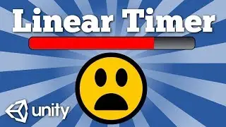 How to create a linear timer for your Unity game? Simple Unity 2D tutorial.