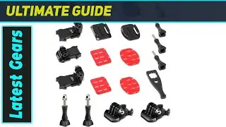 Ultimate GoPro Mount Kit! HSU Quick Release Buckle & Helmet Mounts