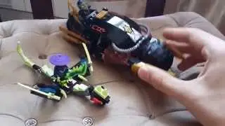 Lego Ninjago-70733 Мотоцикл Коула Review (обзор)