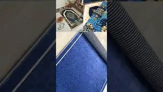 Design prayer mat, Colorful elegant janamaz, Soft touch prayer #islamicstatus