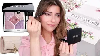 Палитра теней для век DIOR L'ATELIER MAUVE и коллекция Dior весна-лето 2024.