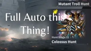 I finally made the ultimate full auto light Colossus hunt 11 team. Plus other hunt teams Ark ReCode.