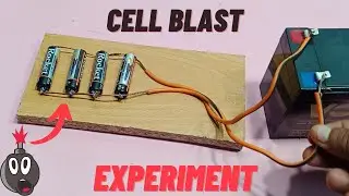 how to make a rocket cell bomb experiment