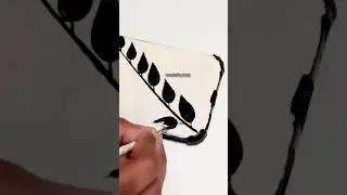 Easy Mobile Back Cover Painting Ideas🤎 #art #shorts #youtubeshorts
