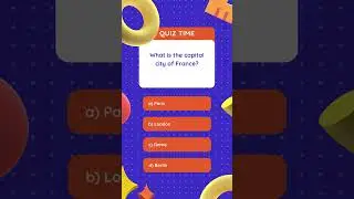 Capital of France?