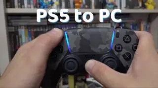 Как подключить контроллер PS5 к ПК/ноутбуку