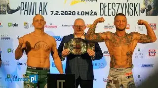 [LIVE] Babilon MMA 12: Ceremonia ważenia w Galerii Veneda