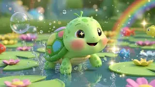 Snappy Turtle 🐢✨ | Fun Turtle Song for Kids | Cute Nursery Rhymes & Cartoon for Toddlers