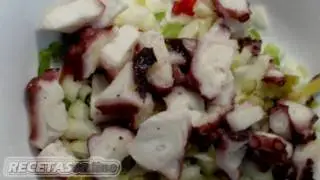 Pulpo a la vinagreta - Recetas de cocina RECETASonline