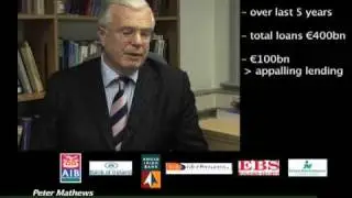 1. Independent Irish Banker explains Ireland's banking crisis - Part 1