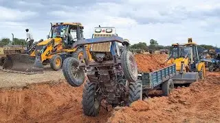 JCB 3dx Eco Machine Loading Mud Tractor's | Mahindra Tractor And NewHolland Tractor