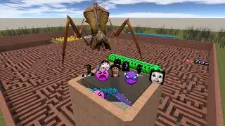 I Trapped NPCs in a Giant Maze | Mighty Gamer | #mightygamer #nextbots