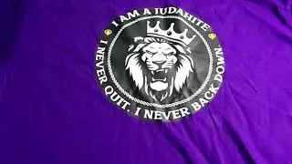 Official I Am A Judahite / w White Fringes​