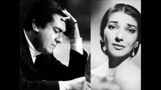 Maria Callas and Giuseppe Di Stefano Sings La Traviata LIVE