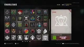 COD Cold War | Calling Card And Emblem Collection (RARE)