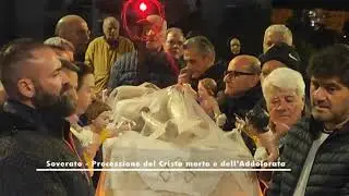 Soverato: Venerdì Santo, Processione del Cristo morto e dell'Addolorata 2025