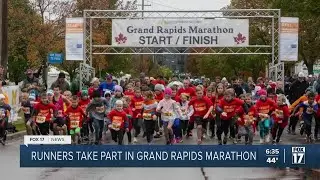 6:30A - Annual Grand Rapids Marathon hits the pavement for its 20th year