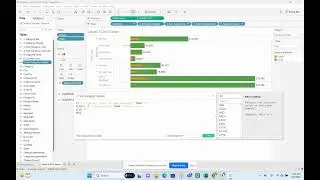 Level 3 Drill Down with Bar chart   #tableauvisualization    #barchart   #sales #profit #filters