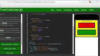 Adjust the Margin of an Element- freeCodeCamp HTML5 and CSS lesson #39