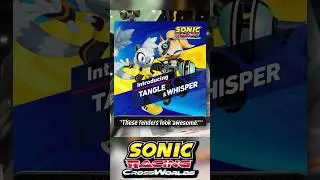 НОВЫЕ РЕНДЕРЫ TANGLE И WHISPER ДЛЯ SNIC RACING CROSSWORLDS #shorts #shortsfeed #shortvideo