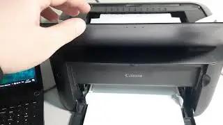 Canon LBP6030B демонстрация работы