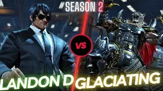 Tekken 8 | Landon D (Law) VS Glaciating (Armor King) Ranked Match
