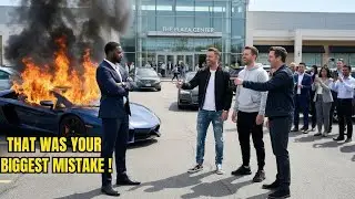 Tormentors Set Black Man's $400K Car on Fire Went Pale Learning the Man Is the Attorney Generals Son