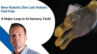New Robotic Skin Lets Robots Feel Pain — A Major Leap in AI Sensory Tech!