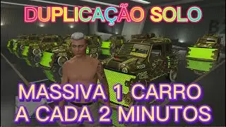 DUPLICA&Ccedil;&Atilde;O SOLO MASSIVA 1 CARRO A CADA 2 MINUTOS CORRE ANTES QUE CAIA DO GTA 5 ONLINE