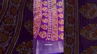 😍💫 Saree- Pure Dola Silk with Jaqurd Border - Running Blouse 😍Rate: ₹999 😍Free Shipping Book now!😍💫
