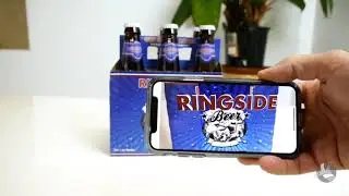 Augmented Reality (AR) on 6-Pack Beer