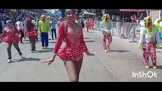 CARNAVAL DE BARRANQUILLA 2025,BAILARINAS GAROTAS Y DISFRACES