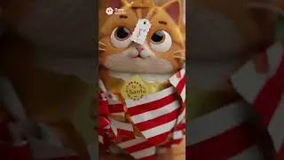 크리스마스 선물 포장 돕다가 내가 포장됨 🎁