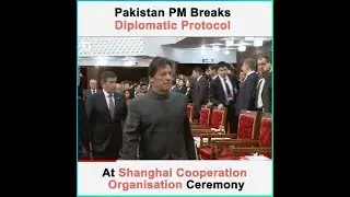 Pakistan PM Breaks Diplomatic Protocol At Opening Ceremony Of Shanghai Cooperation Organisation