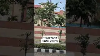 Tribal Youth Hostel Dwarka. #tribalyouth #delhiupdates #shorts