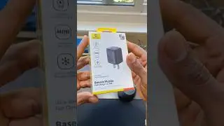 Charge smarter with the Baseus 45W PD Charger! Fast, compact & powerful!⚡🔋#FastCharging #baseus