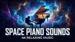 4K Relaxing Space Piano &bull; Romantic, Beautiful & Deep Sleep Music